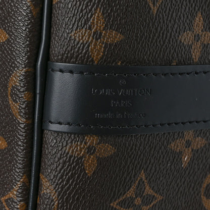 Louis Vuitton Monogram Macassar Keepall Bandouliere 55 7 of 11