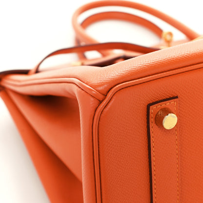Hermes Epsom Birkin 35 Orange 9 of 12