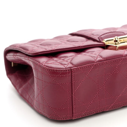 Christian Dior Lambskin Cannage Medium Miss Dior Flap Hortensia 8 of 9