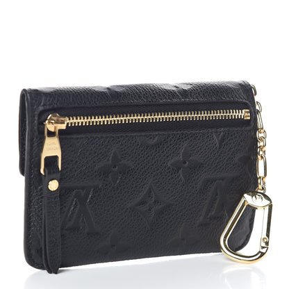 Louis Vuitton Empreinte Key Pouch Black 3 of 7