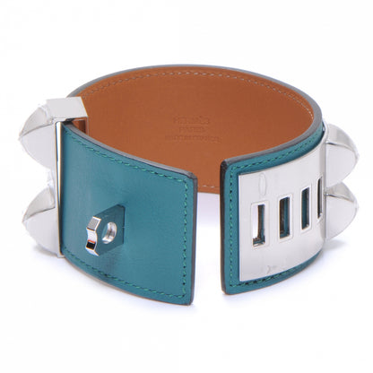 Hermes Swift Collier de Chien CDC Bracelet Malachite 3 of 6