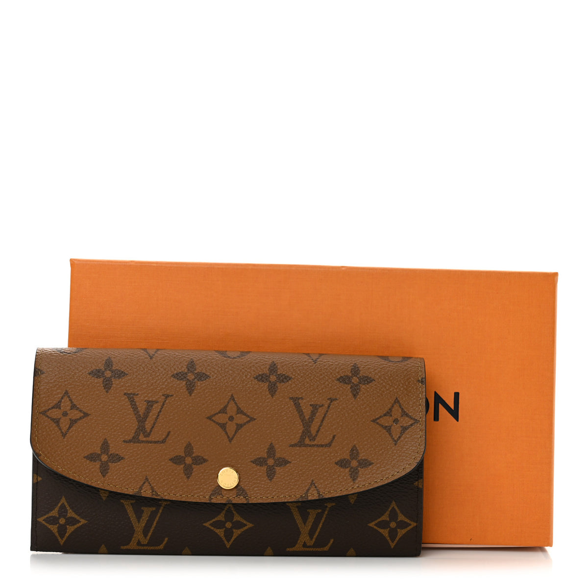 Reverse Monogram Emilie Wallet