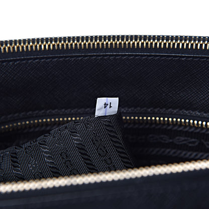 Prada Saffiano Large Galleria Double Zip Tote Black 7 of 11