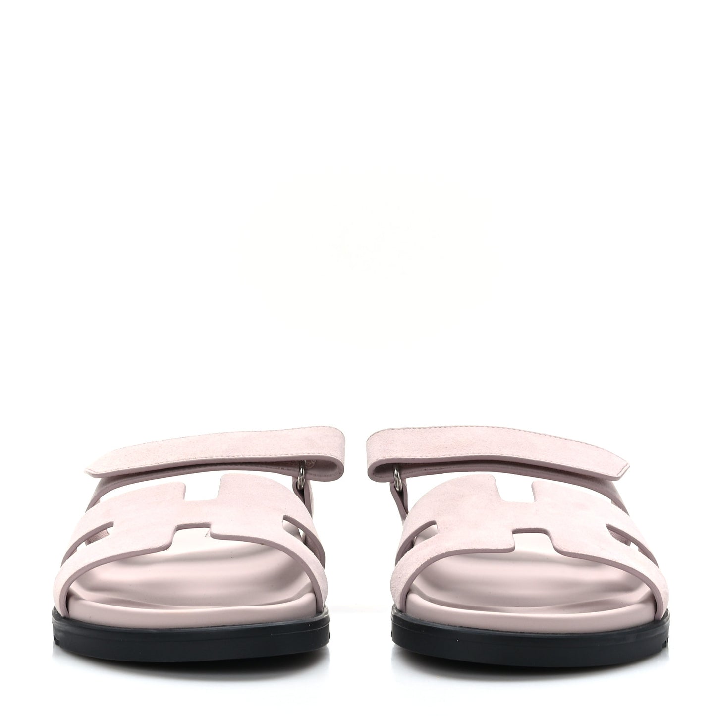 Suede Goatskin Womens Chypre Sandals 40 Rose Porcelaine