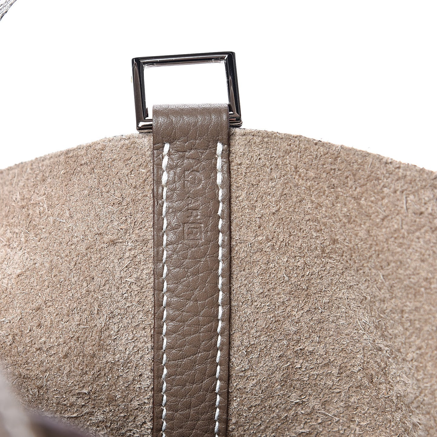 Taurillon Clemence Picotin Lock 18 PM Etoupe