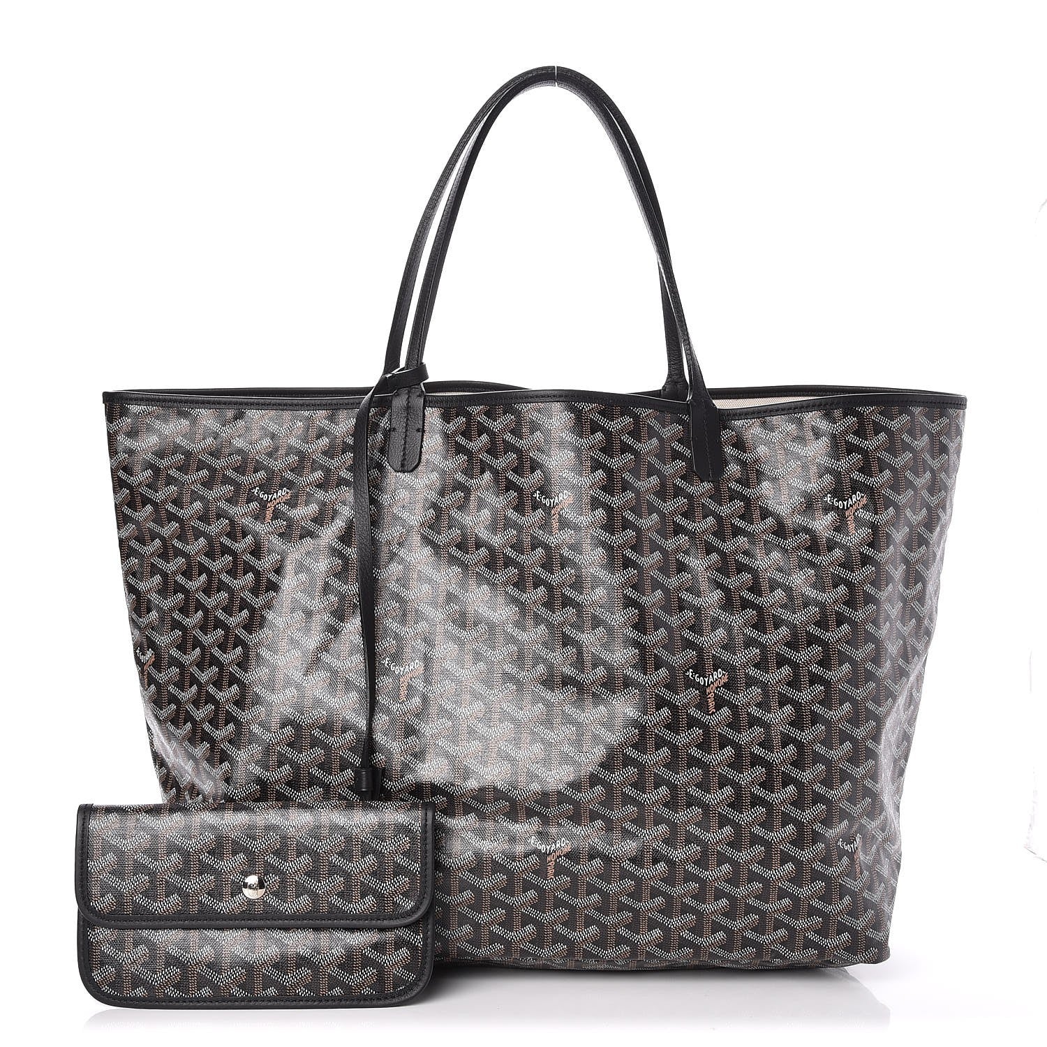 Goyard Goyardine Saint Louis GM Black 1 of 8