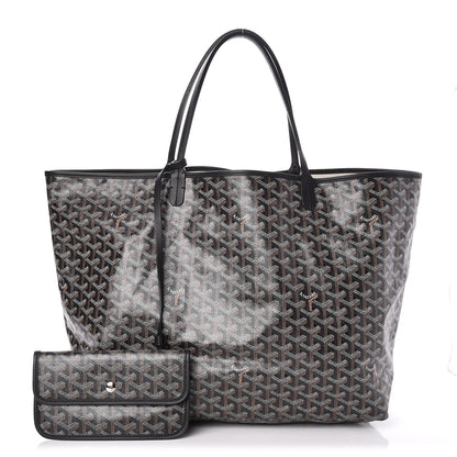 Goyard Goyardine Saint Louis GM Black 1 of 8
