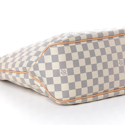 Louis Vuitton Damier Azur Delightful MM Rose Ballerine 7 of 8
