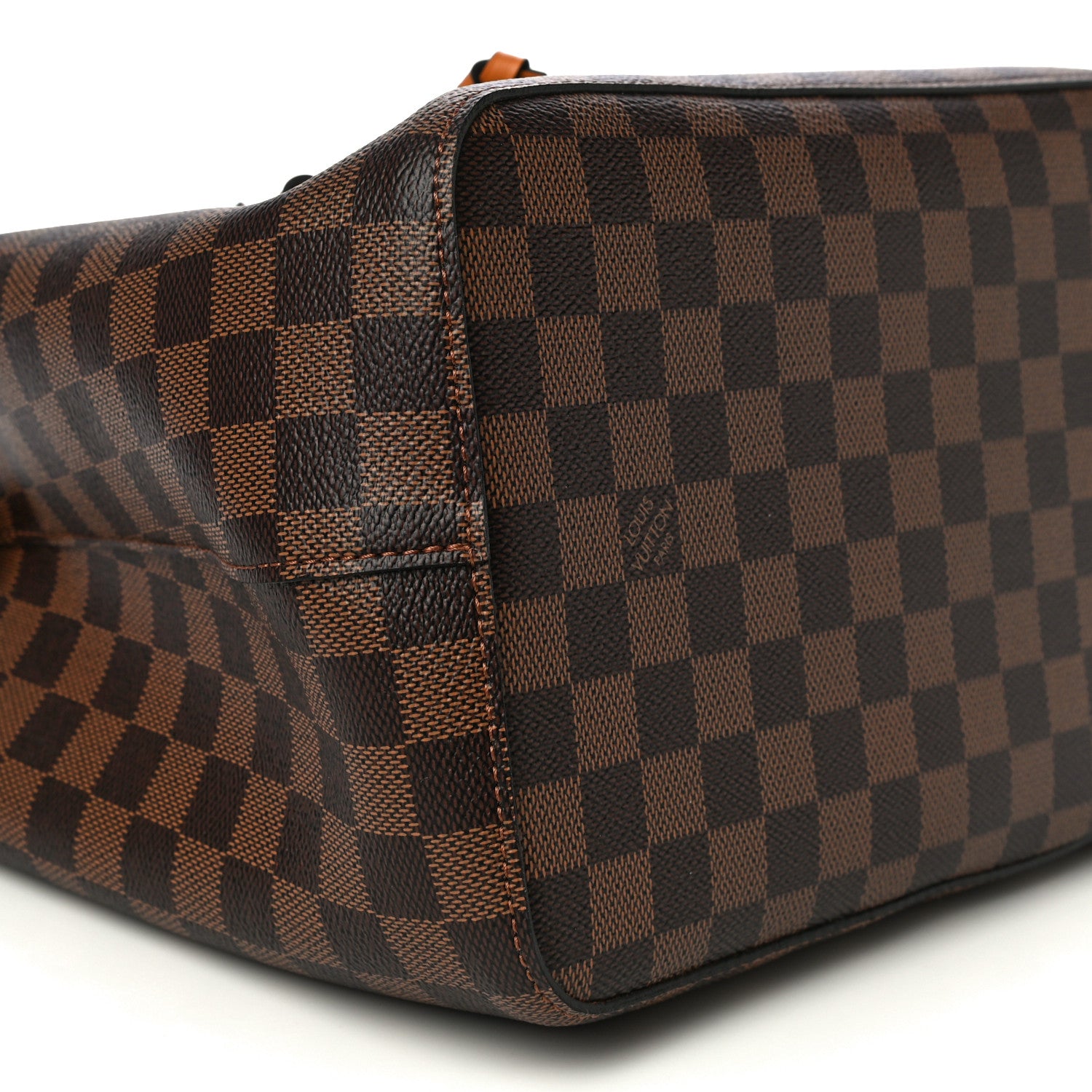 Louis Vuitton Damier Ebene Neonoe MM Safran 9 of 10