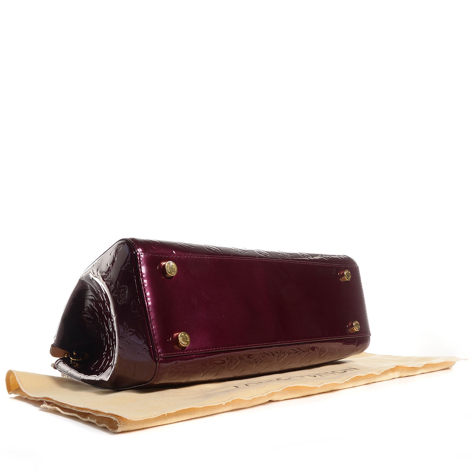 Louis Vuitton Vernis Brea GM Rouge Fauviste 4 of 8