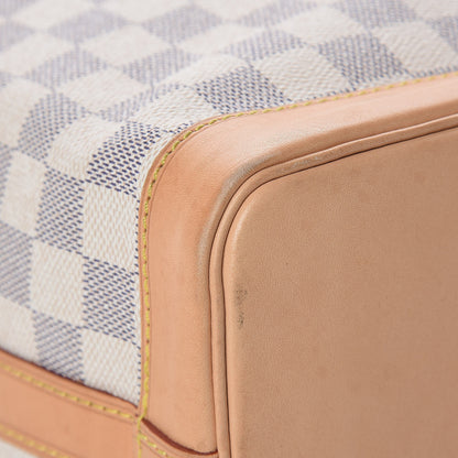 Louis Vuitton Damier Azur Noe BB 8 of 16