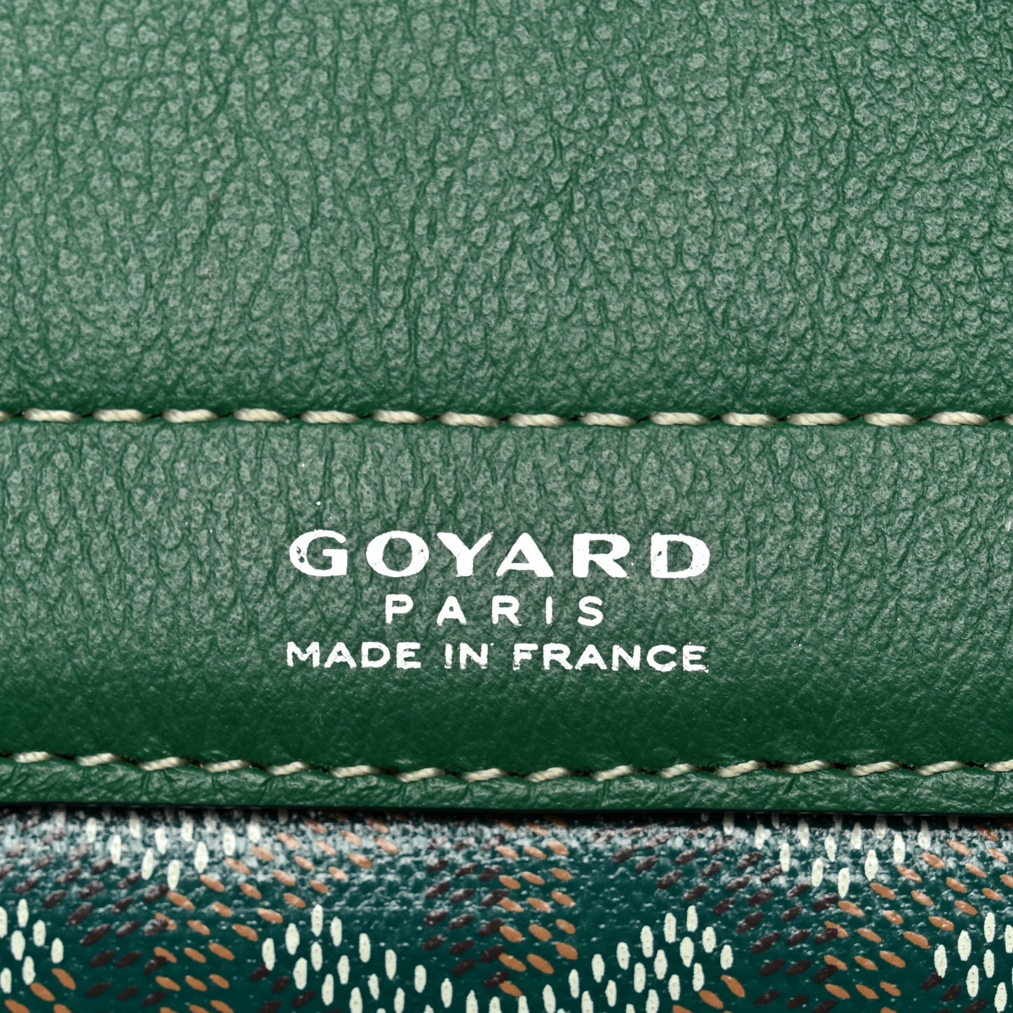 Goyardine Rouette PM Green