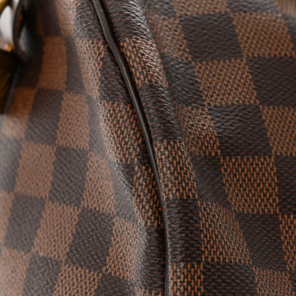 Louis Vuitton Damier Ebene Speedy 30 20 of 21