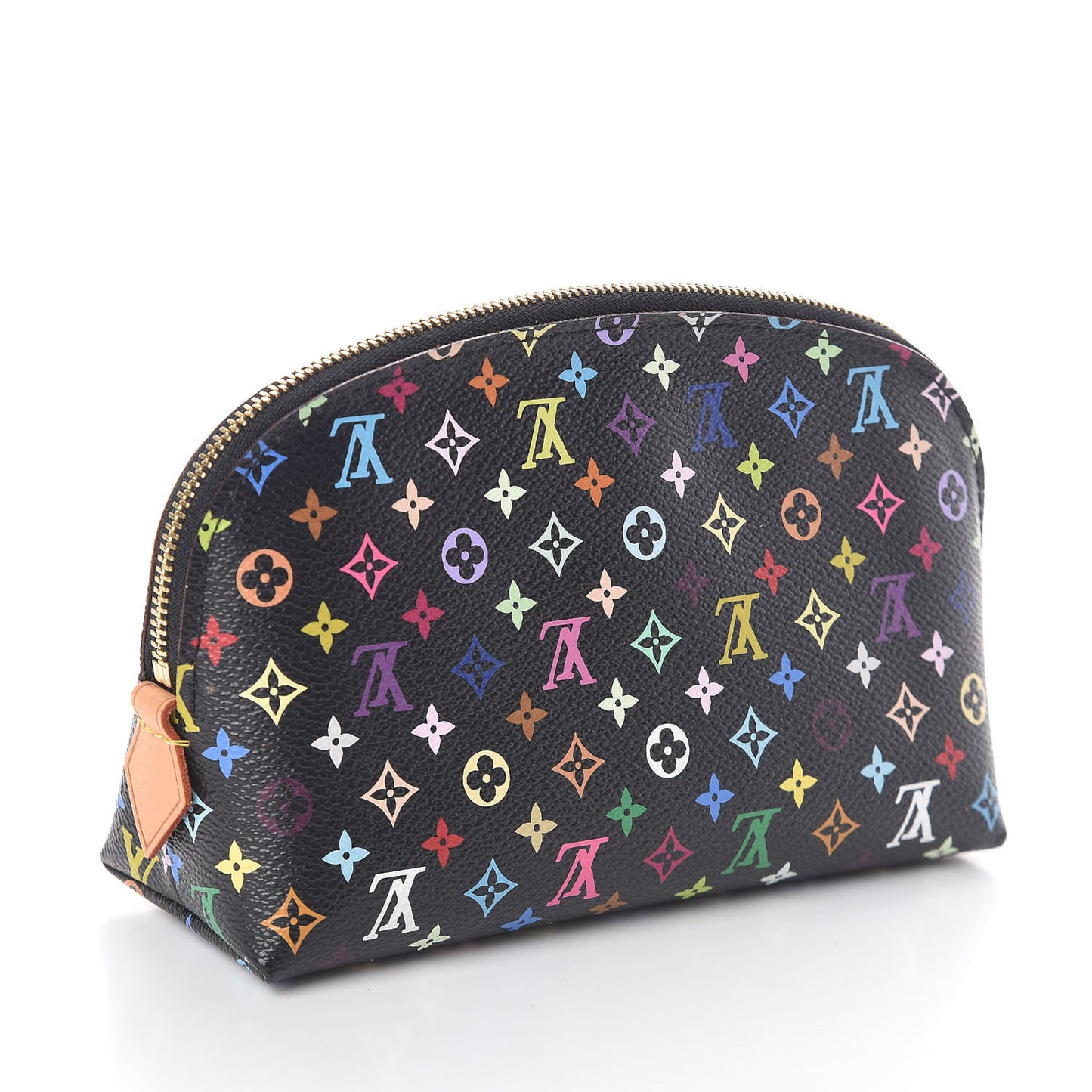 Monogram Multicolor Cosmetic Pouch Black Grenade