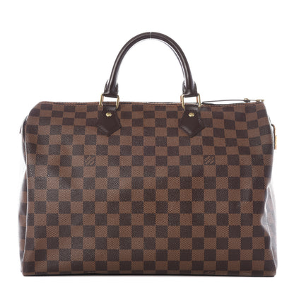 Louis Vuitton Damier Ebene Speedy 35 1 of 13