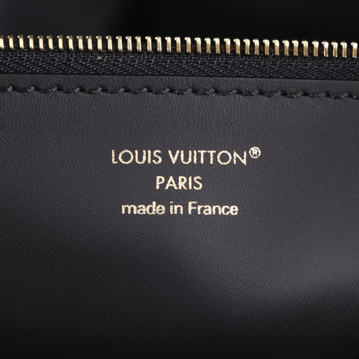 Louis Vuitton Calfskin Vendome MM Black 6 of 9