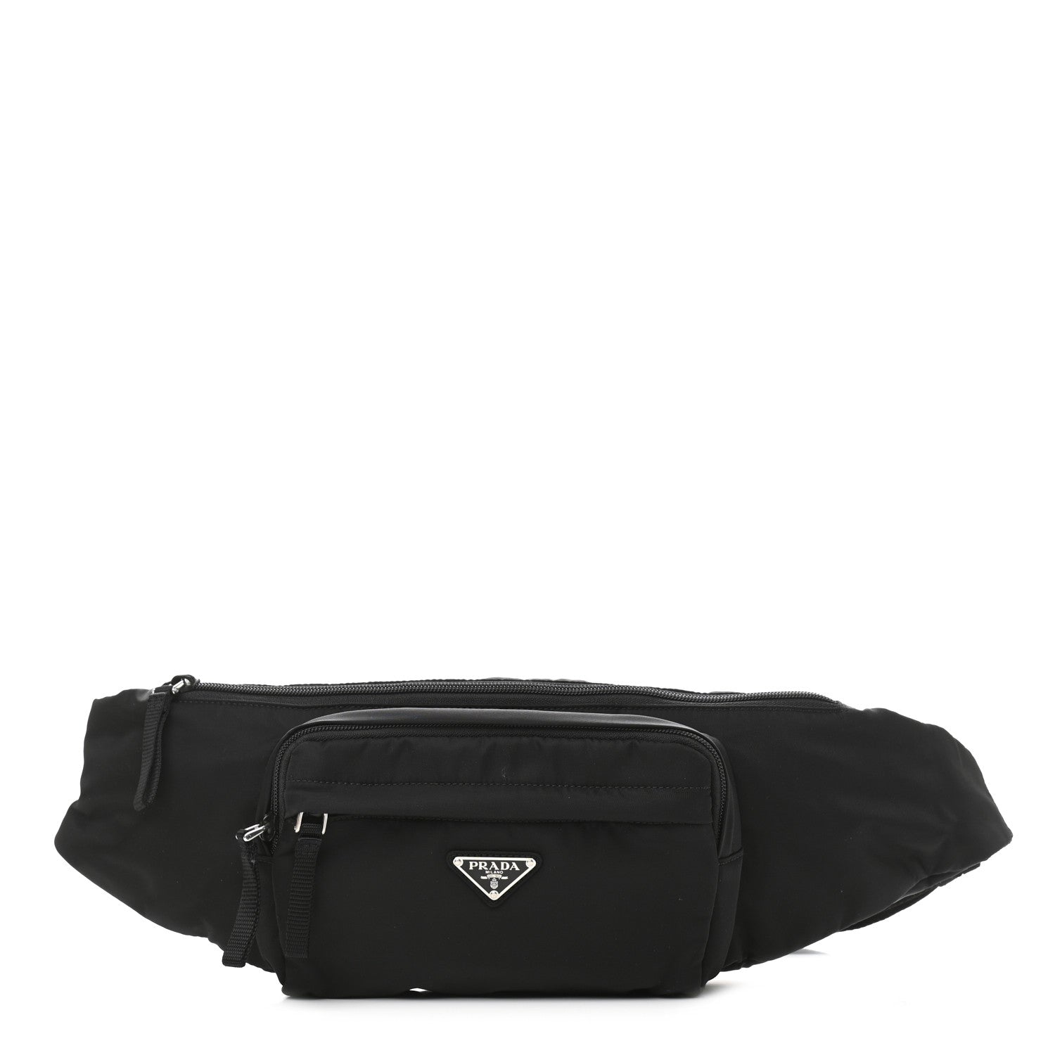 Prada Tessuto Nylon Montagna Belt Bag Black 1 of 11