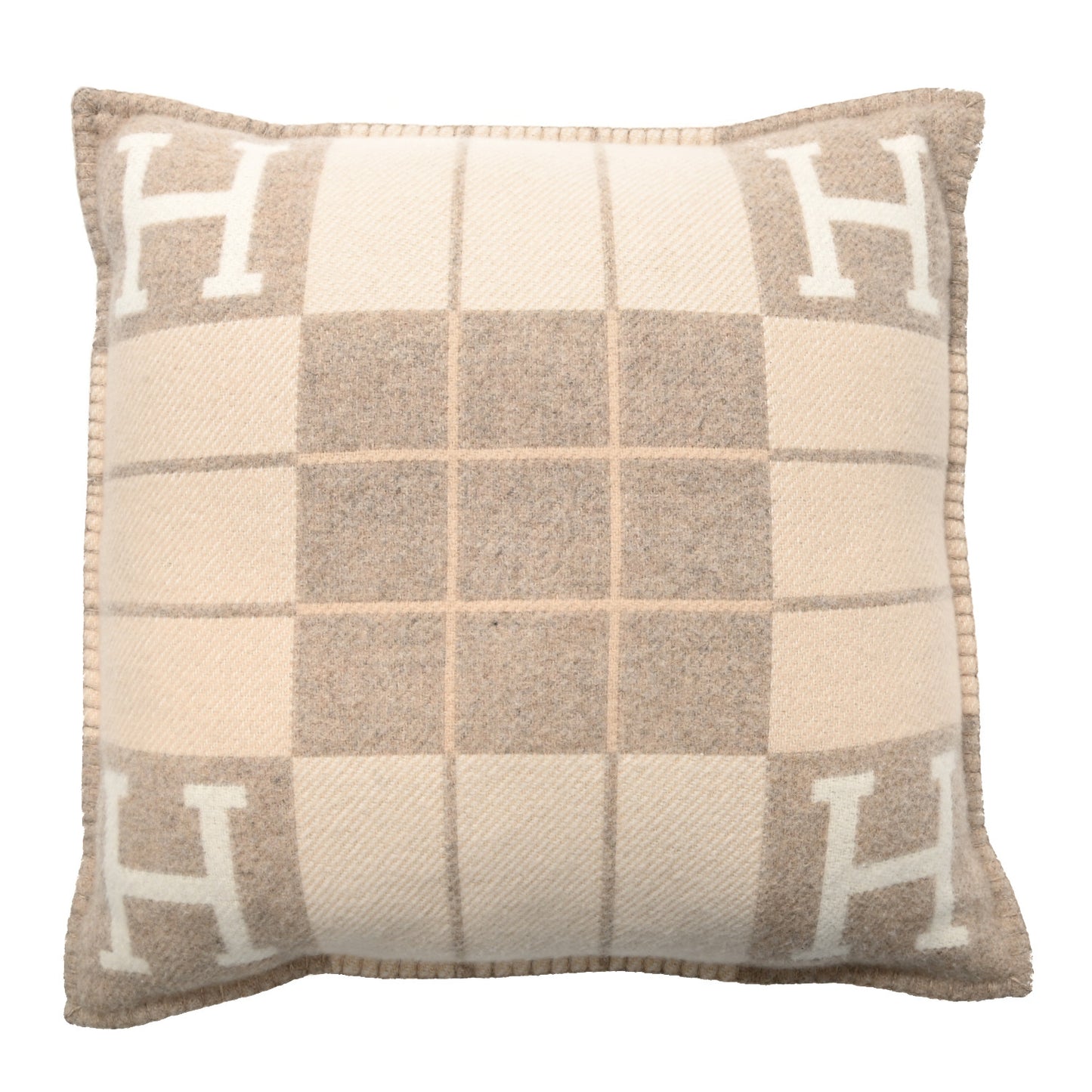 Wool Cashmere Avalon III Pillow PM Coco Camomille