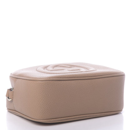 Gucci Pebbled Calfskin Small Soho Disco Bag Camelia 4 of 10