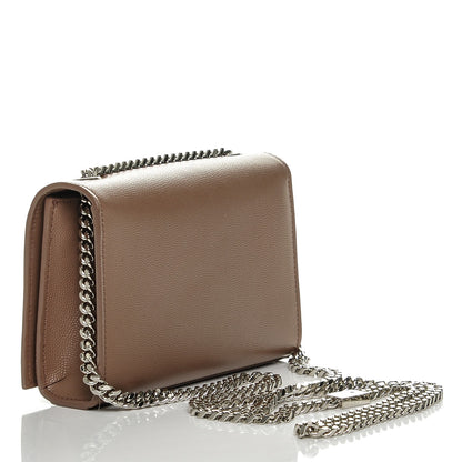 Saint Laurent Grain De Poudre Small Monogram Kate Satchel Fard 3 of 6
