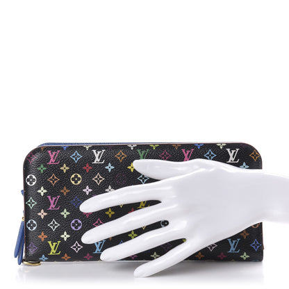 Louis Vuitton Monogram Multicolor Insolite Wallet Black Bleuet 2 of 9