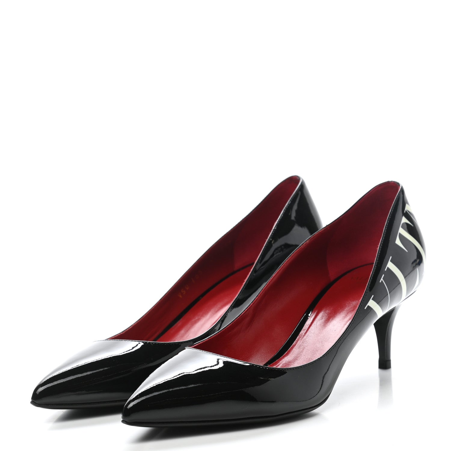 Valentino Garavani Patent VLTN Pumps 39.5 Black 3 of 10