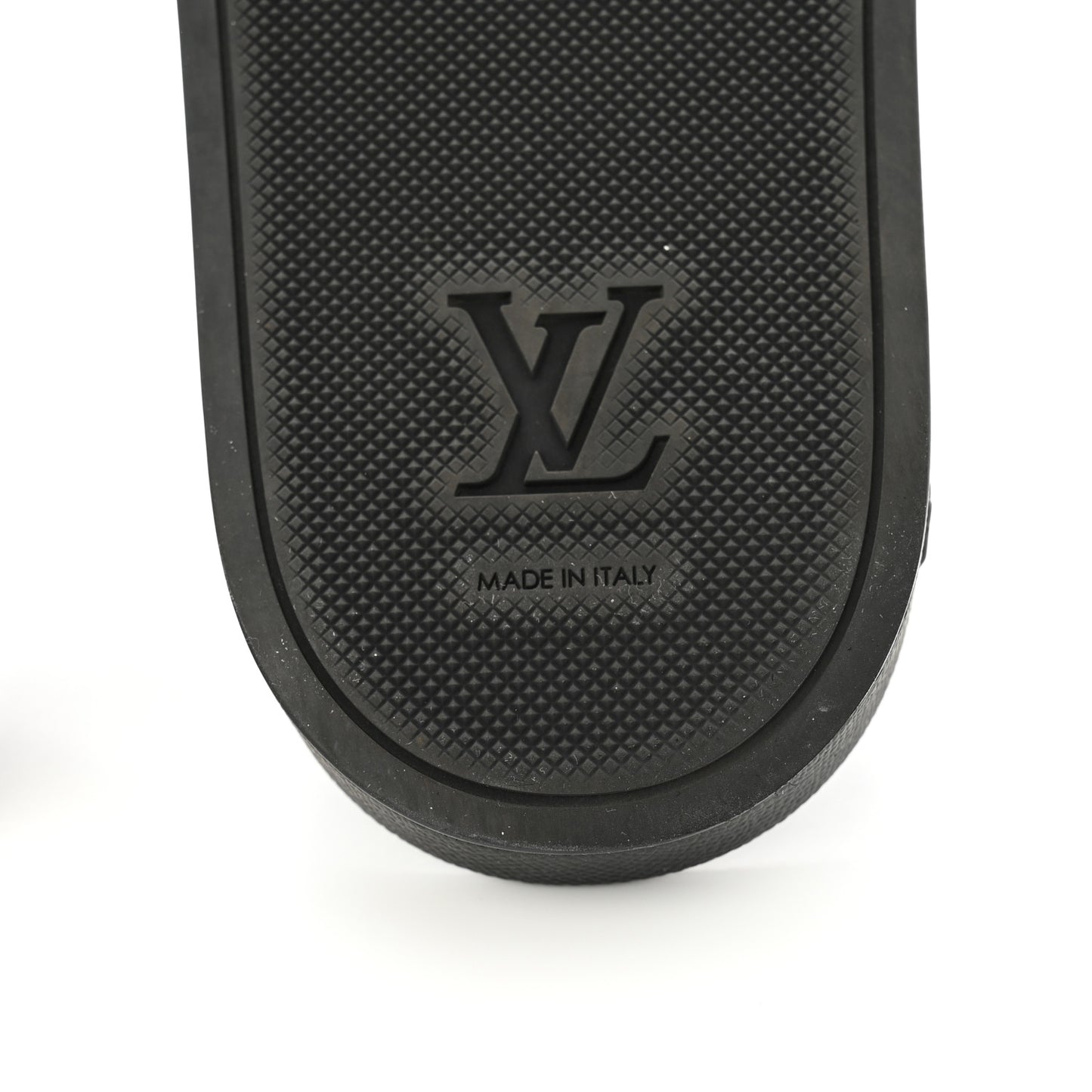 Rubber Monogram Mens Waterfront Mules 11 Macassar