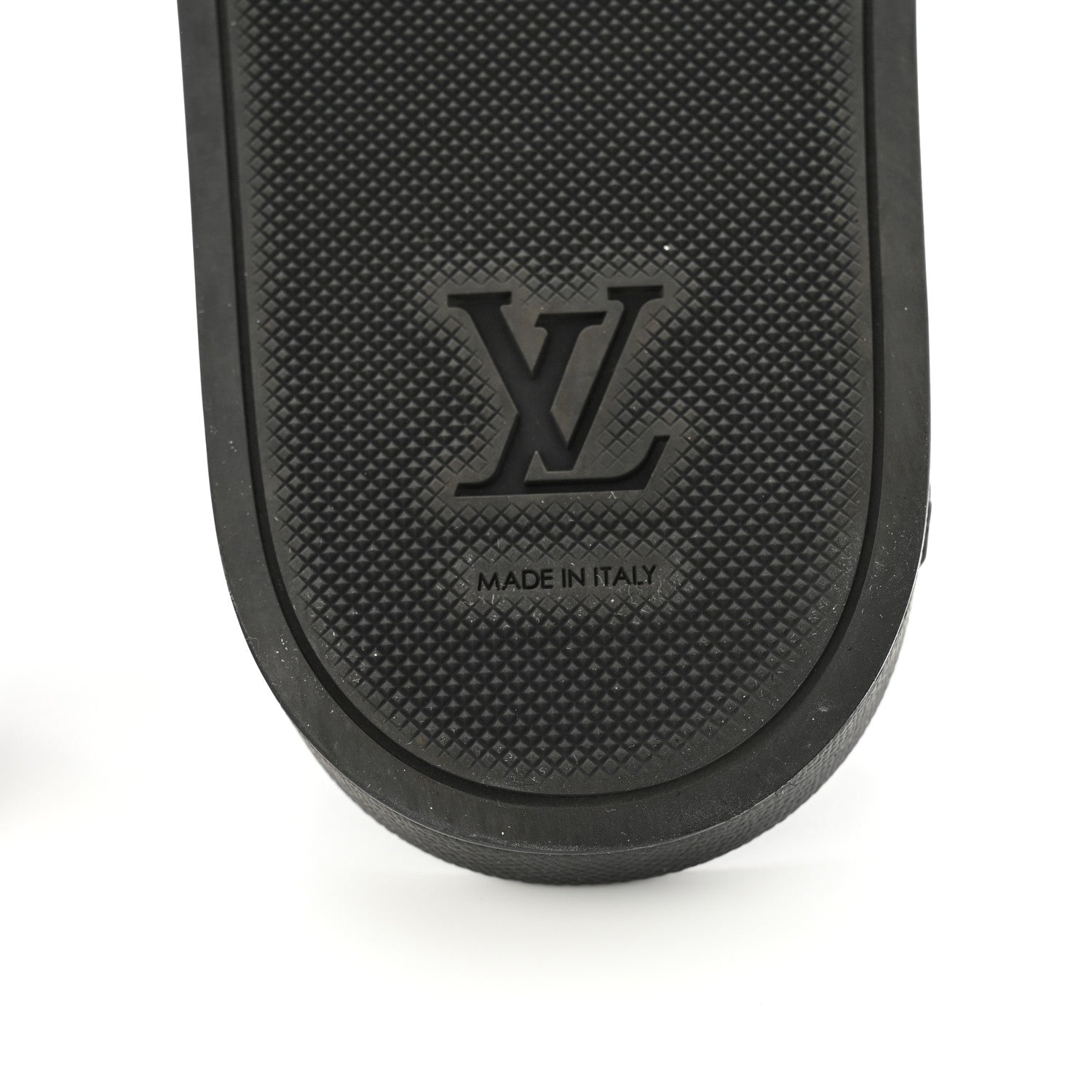 Louis Vuitton Rubber Monogram Mens Waterfront Mules 11 Macassar 8 of 9