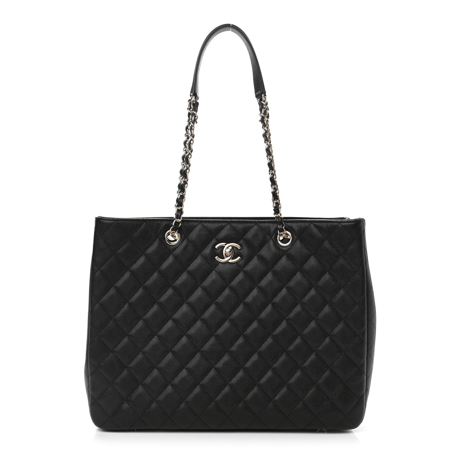 Chanel Caviar Quilted Large Shopping Tote Black 1 of 11