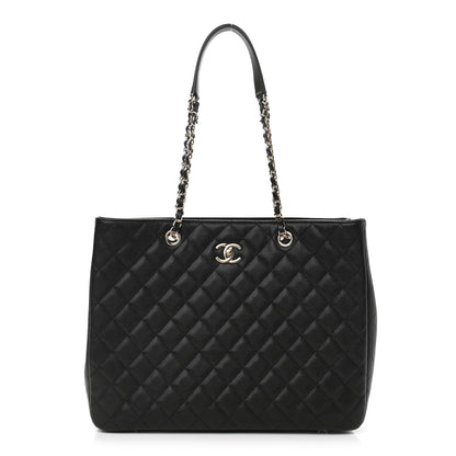 Chanel Caviar Quilted Large Shopping Tote Black 1 of 11