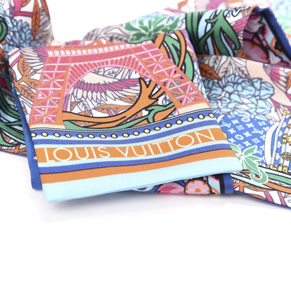 Louis Vuitton Silk Louis A Paris Bandeau Blue 3 of 3