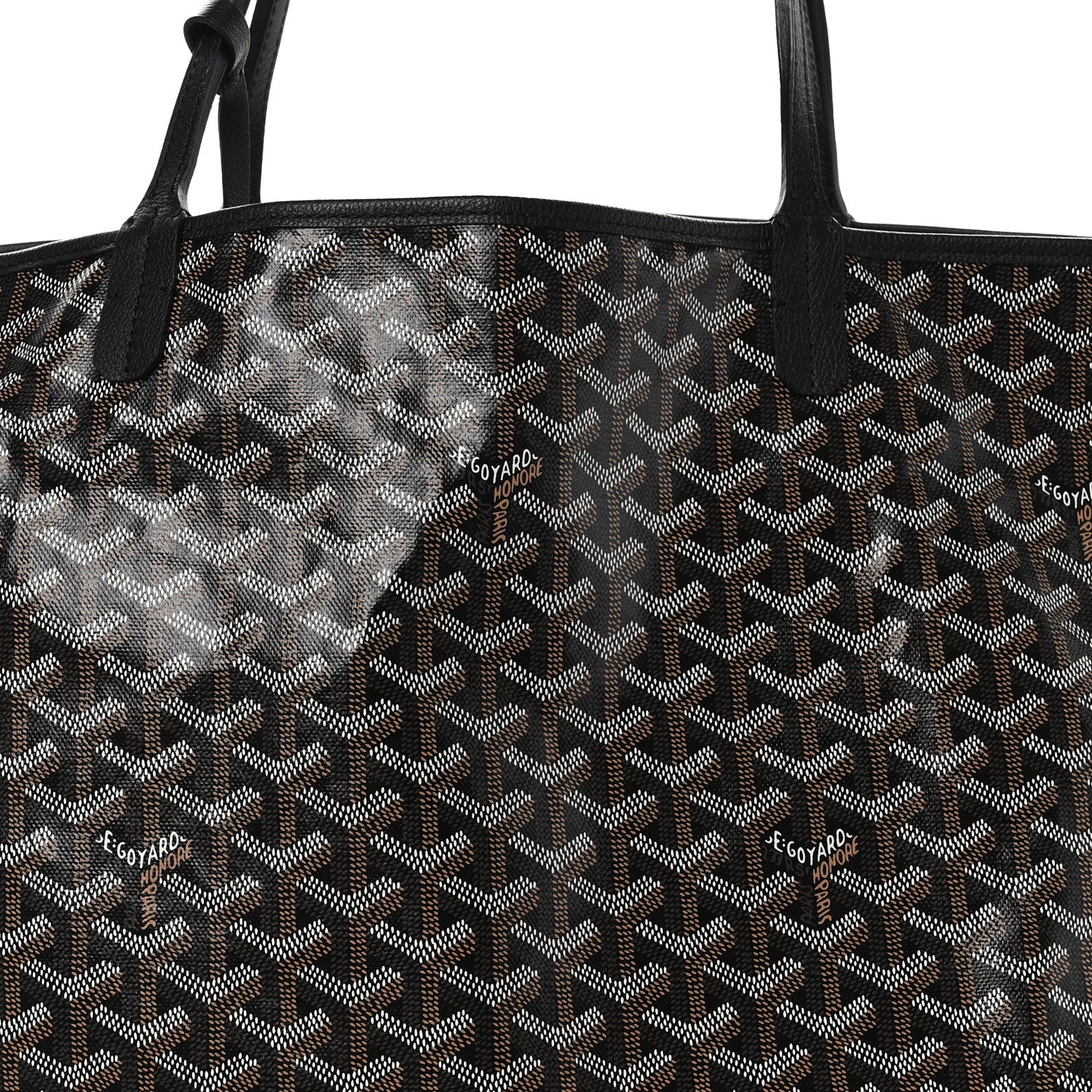 Goyard Goyardine Saint Louis GM Black 6 of 10