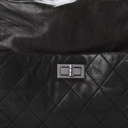 Chanel Lambskin Quilted Mademoiselle Hobo Black 10 of 10