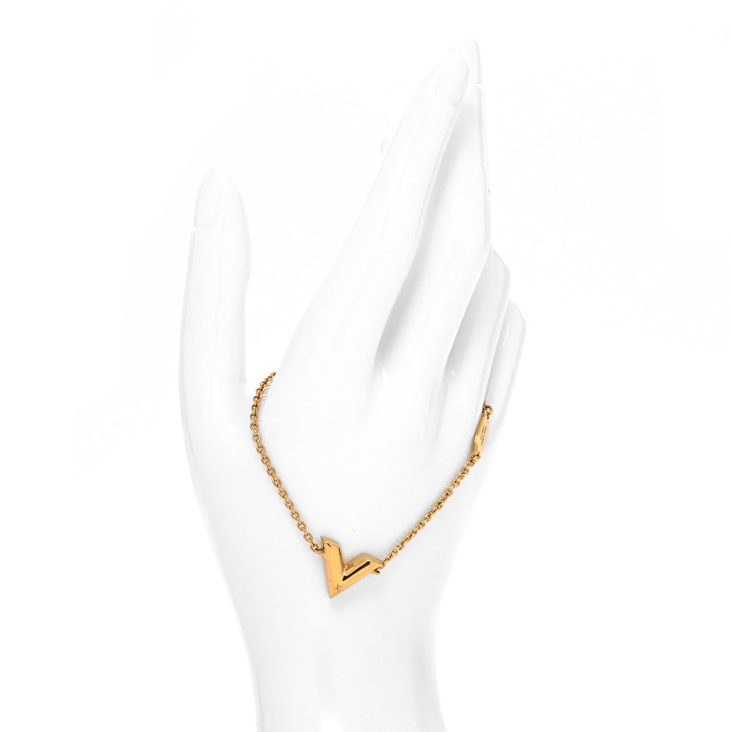 Louis Vuitton Essential V Bracelet Gold 2 of 6