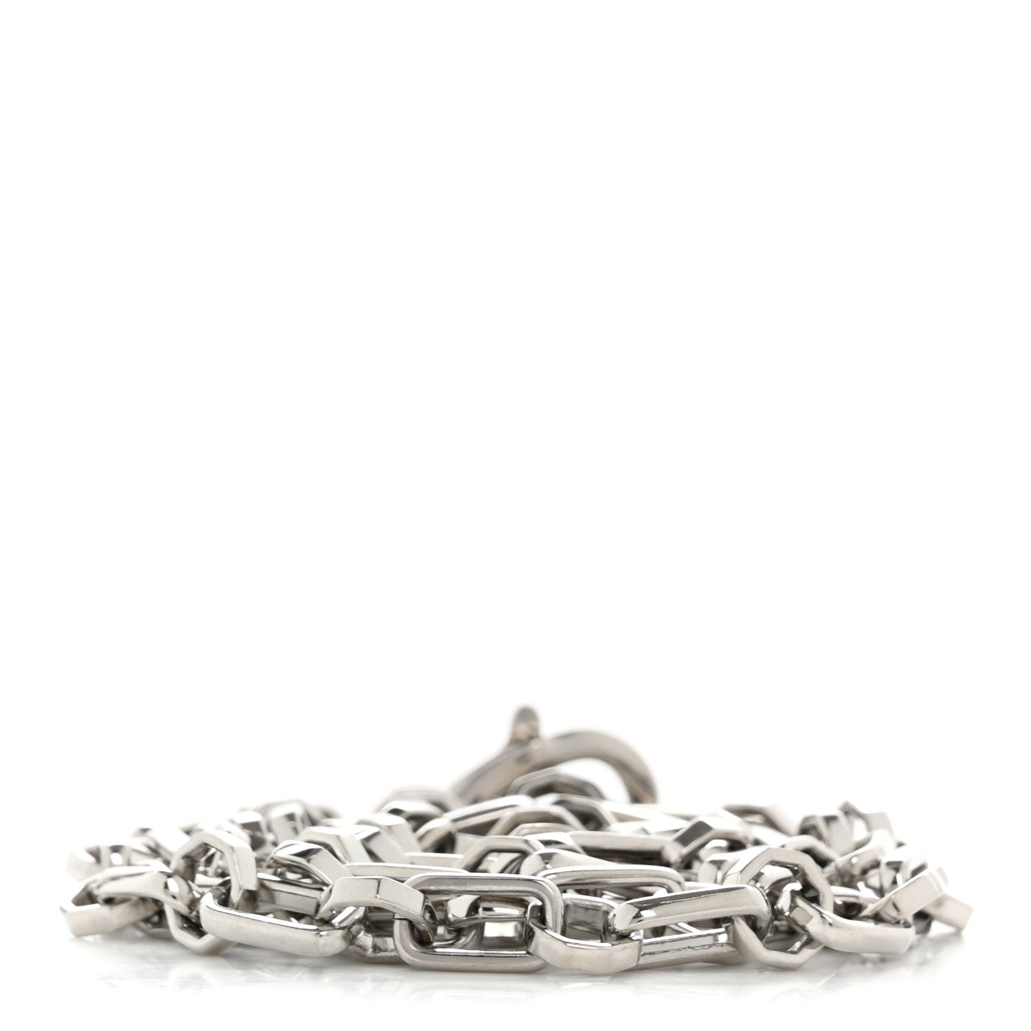 Louis Vuitton Metal Dauphine Chain Long Shoulder Strap Silver 2 of 3