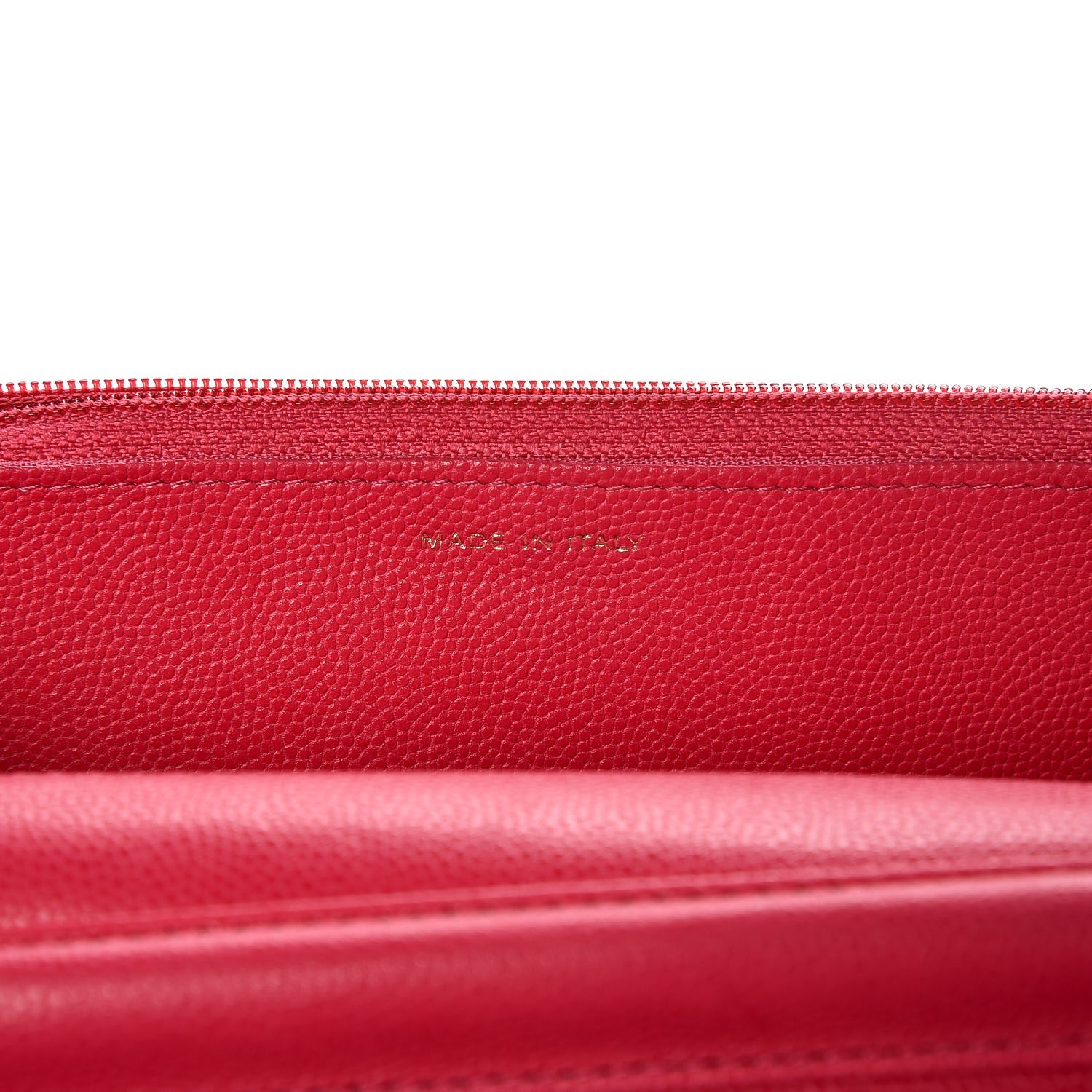 Chanel Caviar Camellia Embossed Wallet On Chain WOC Fuschia 7 of 8