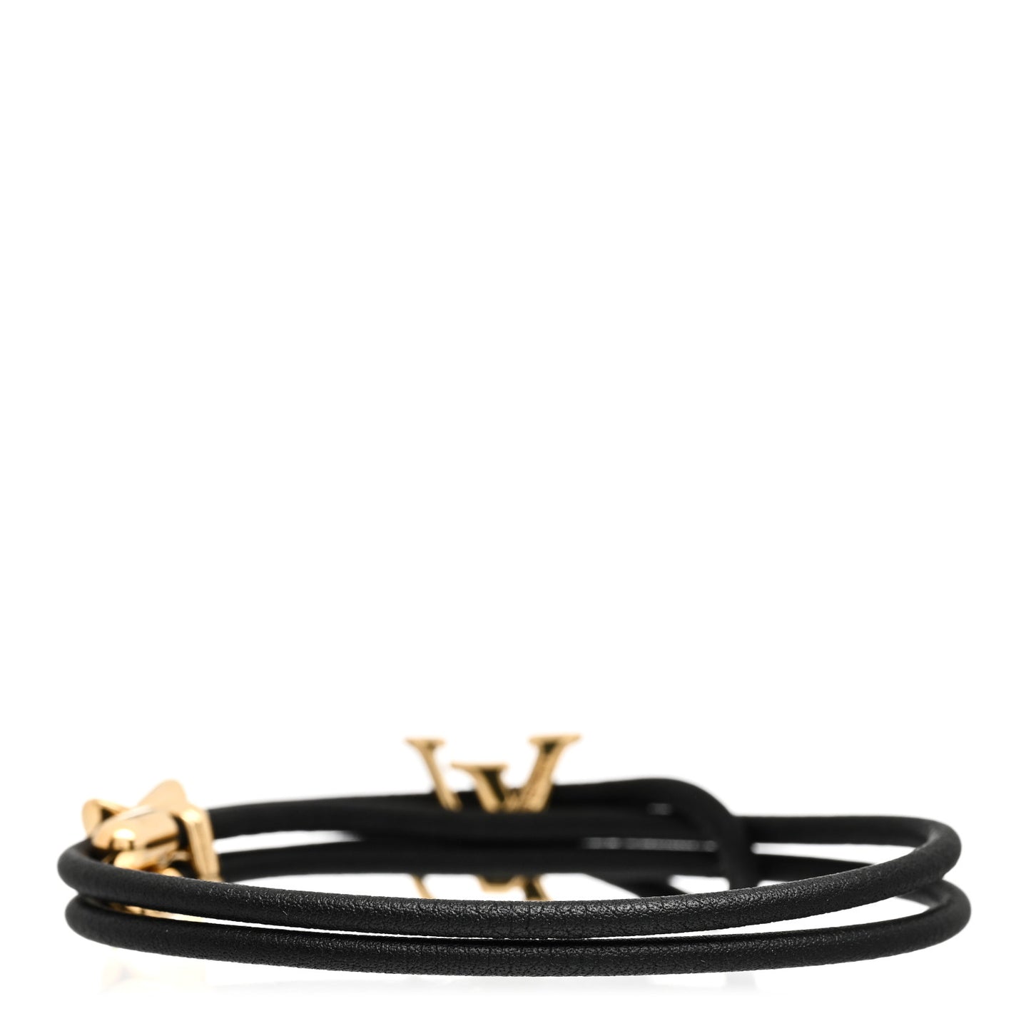 Calfskin Bloom Bracelet Black