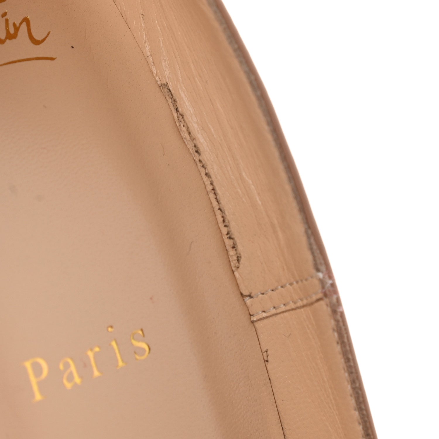 Christian Louboutin Patent So Kate 120 Pumps 40 Nude 9 of 17