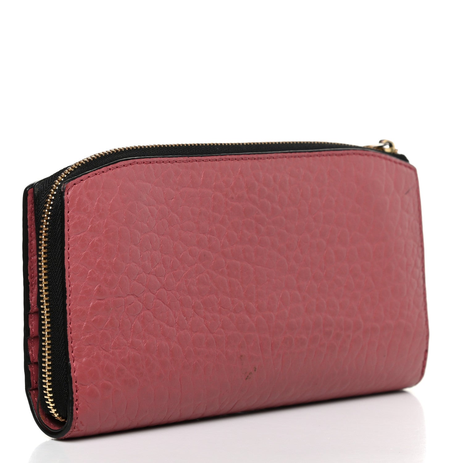 Burberry Heritage Grain Alvington Continental Wallet Crimson Pink 3 of 9