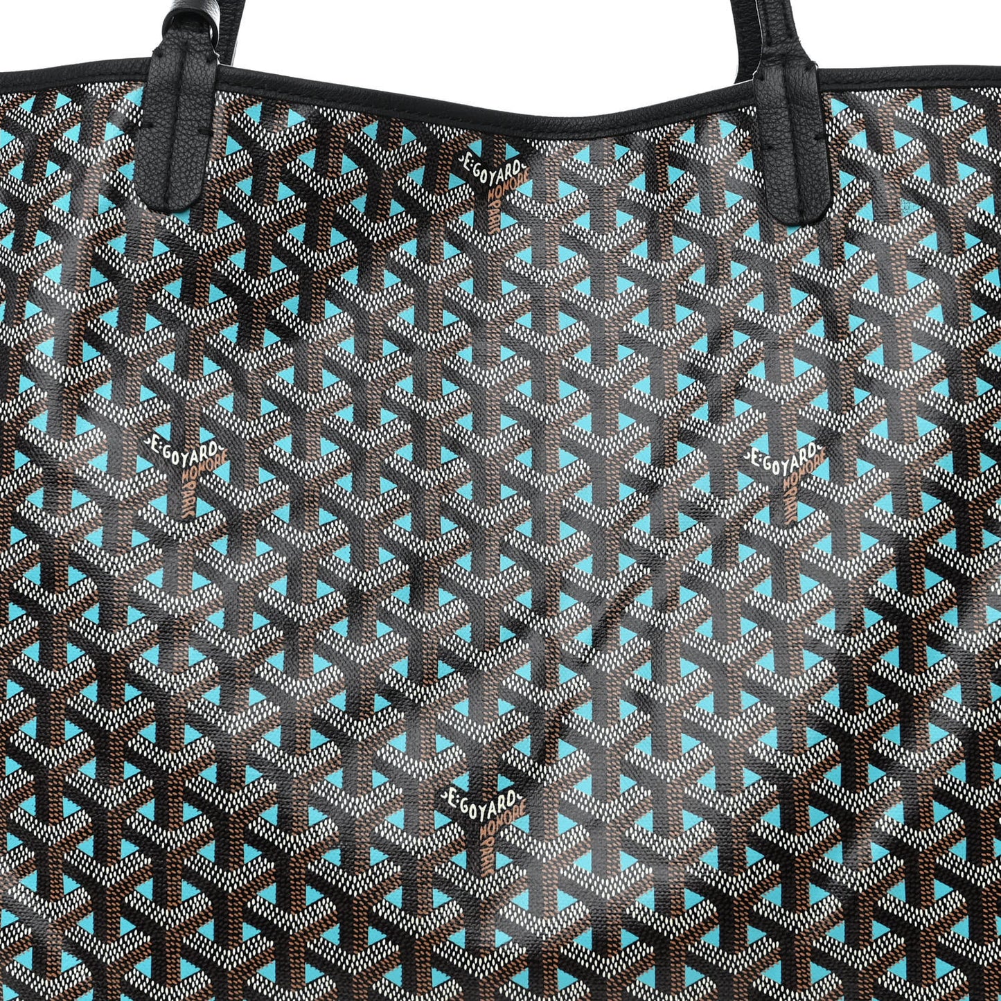 Goyardine Saint Louis Claire Voie GM Black Opaline