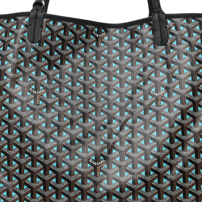 Goyard Goyardine Saint Louis Claire Voie GM Black Opaline 10 of 12