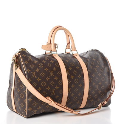 Louis Vuitton Monogram Keepall Bandouliere 45 3 of 8