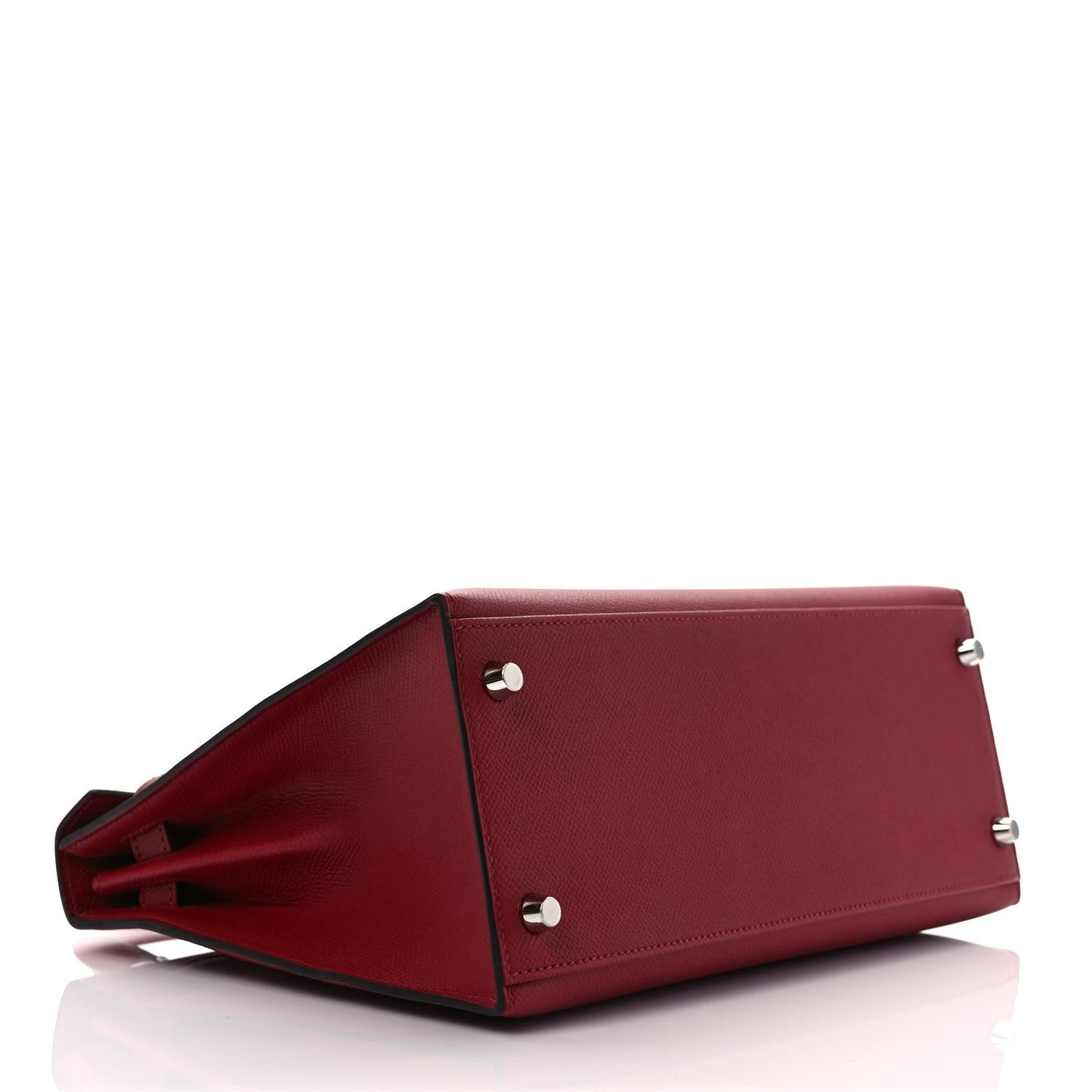 Epsom Verso Kelly Sellier 28 Rouge Grenat Rose Pourpe