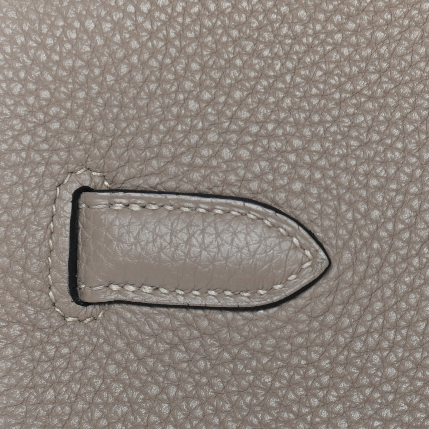 Taurillon Clemence Birkin 35 Gris Tourterelle