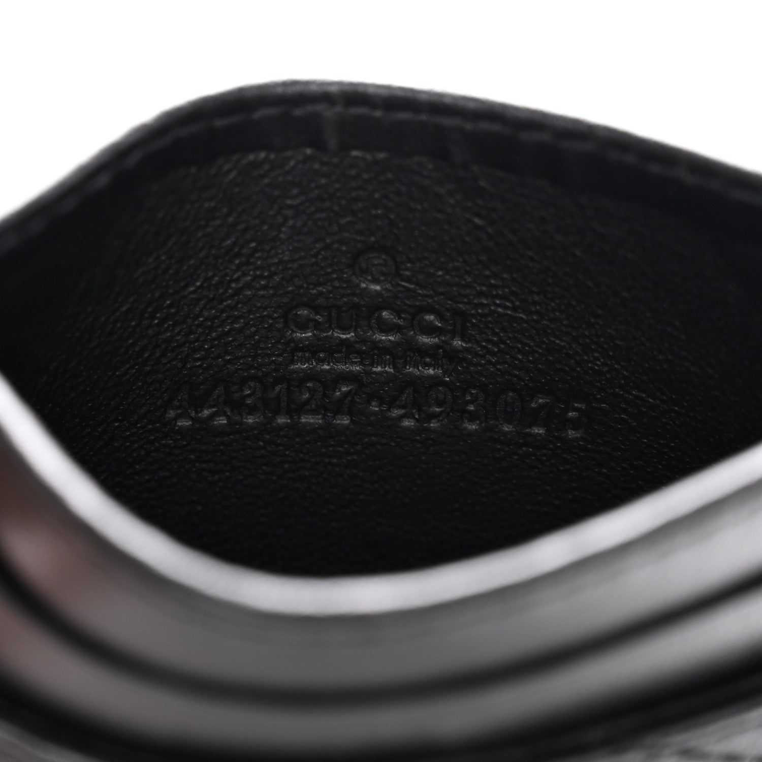 Gucci Calfskin Matelasse GG Marmont Card Holder Black 6 of 7