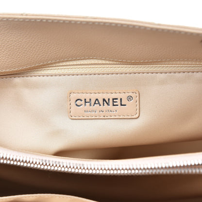 Chanel Caviar Quilted Grand Shopping Tote GST Beige Clair 6 of 10
