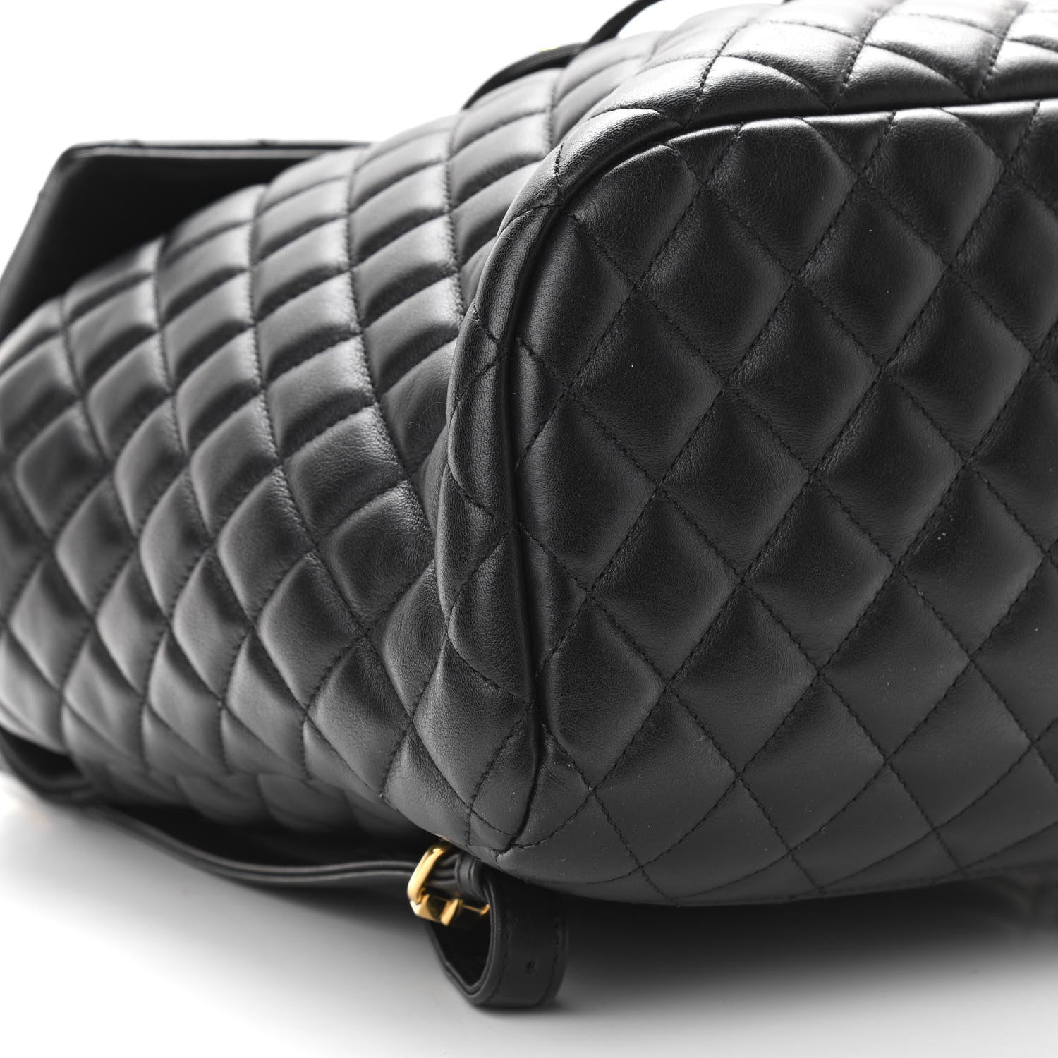 Chanel Lambskin Quilted Large Urban Spirit Backpack Black 8 of 10