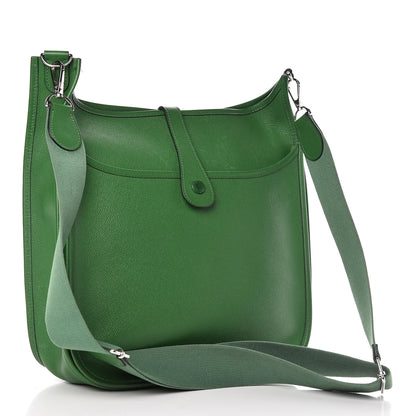 Hermes Epsom Evelyne III GM Vert Bengale 3 of 17