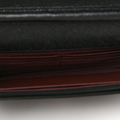 Chanel Caviar Quilted Wallet on Chain WOC Black 5 of 9