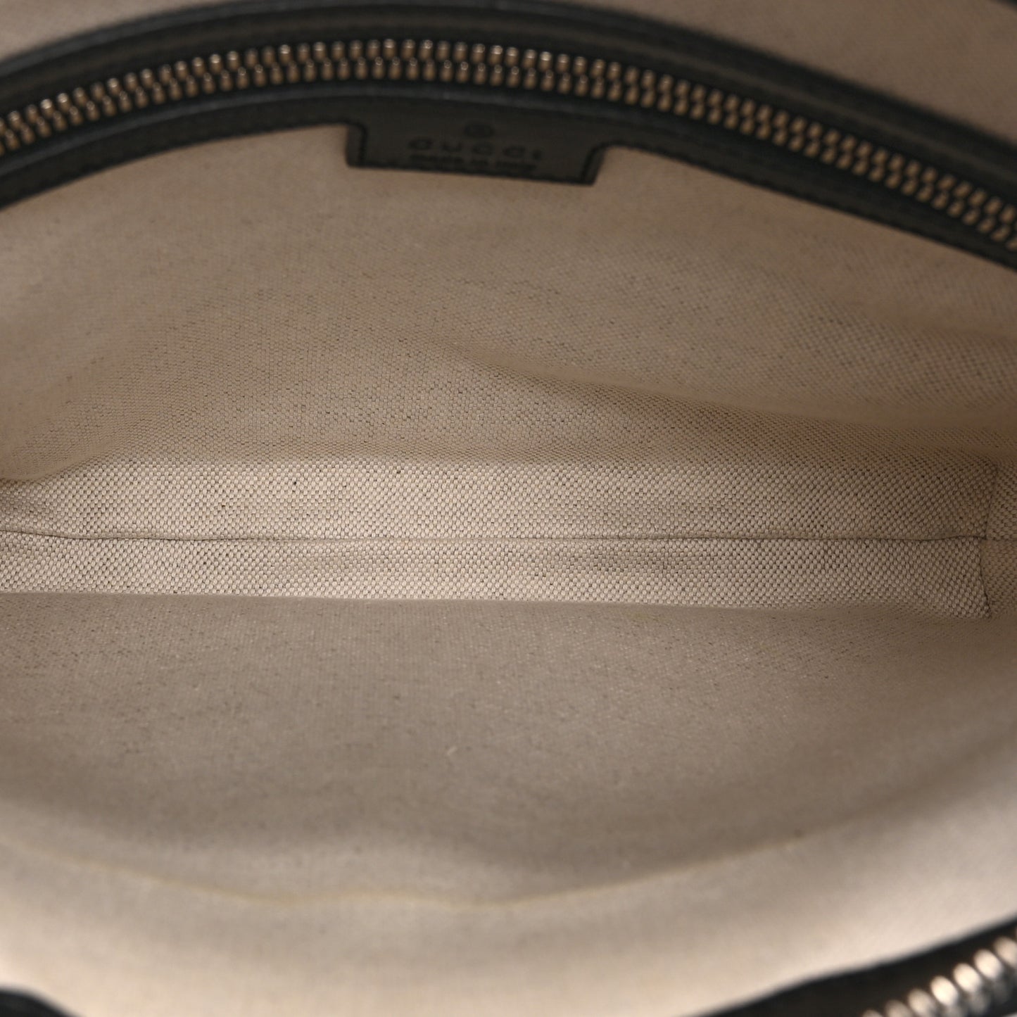 Calfskin GG Tennis Embossed Small Flat Messenger Bag Black